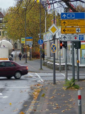 Unfallkreutzung Richard-Zander-Straße